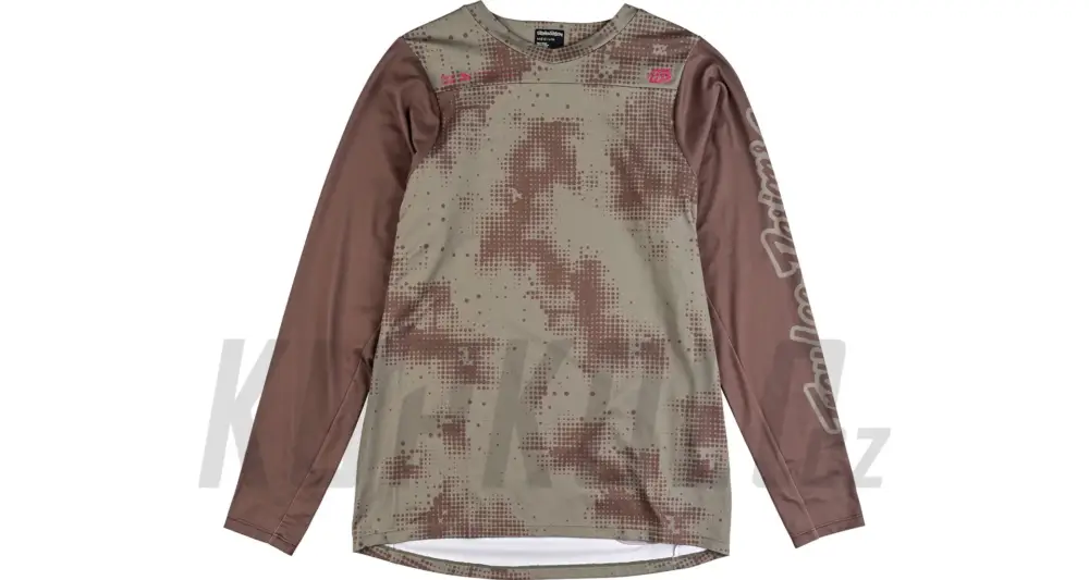 Přímo Od Výrobce Dres Troy Lee Designs s dlouhým rukávem Skyline Chill Scattered Olive