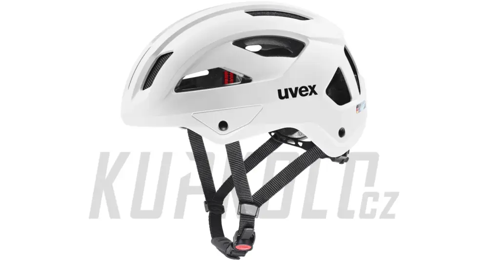 Helma Uvex Stride White Sleva