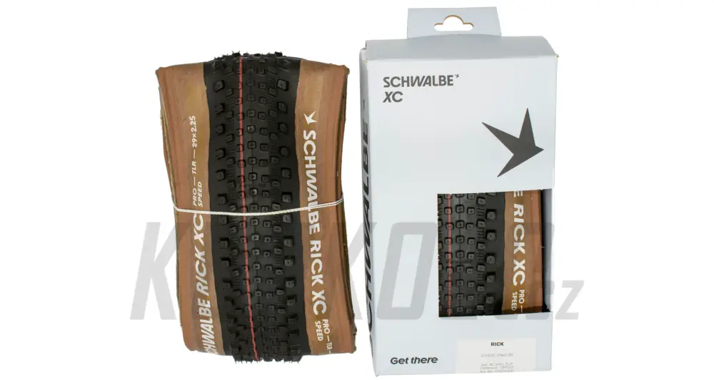 29" Plášť Schwalbe Rick Evo XC Pro TLR Transparent Sidewall Autentický