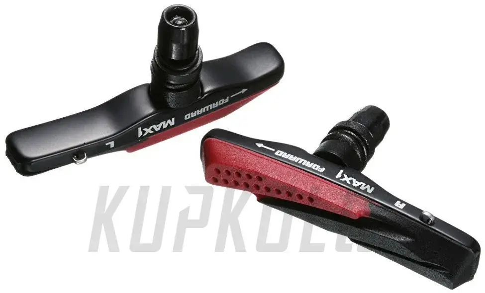 Brzdová botka závit výměnná MAX1 72 mm červená Top Prodej