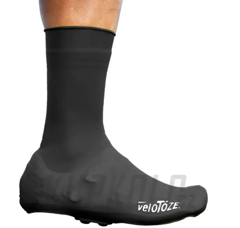 Výprodej Návlek na tretry Velotoze Tall Silicone, černá
