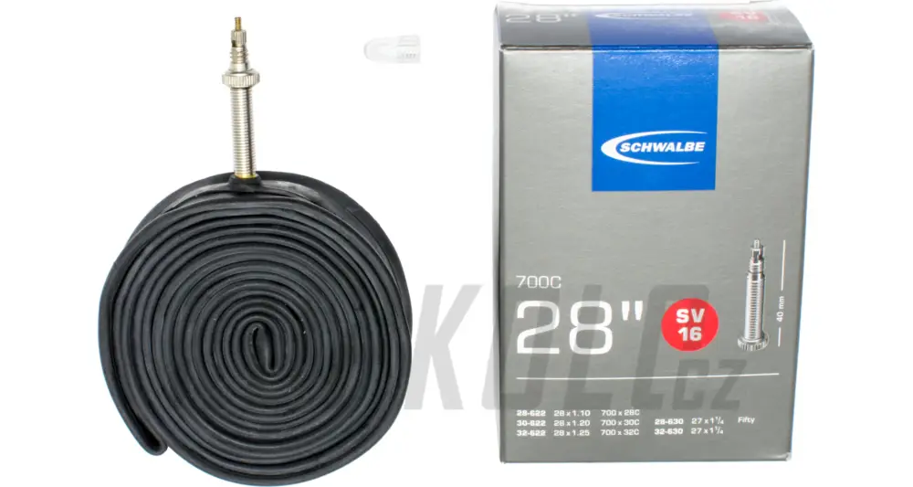 Duše silniční Schwalbe SV16, 700x28-32, 40mm Cenový Hit