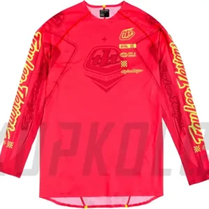 Dres Troy Lee Designs s dlouhým rukávem Sprint Ultra GhostWing Infra red Zlevněný