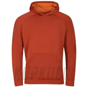 Tovární Cena Progress DOSSER pánská funkční mikina s kapucí, skořicová