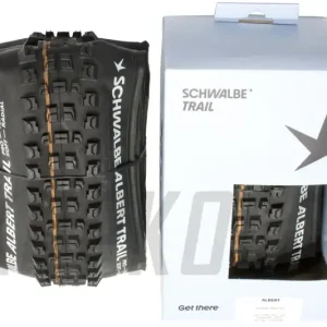 Značkový 29" Plášť Schwalbe Albert Trail, Addix Soft, Radial, Tubeless Easy, kevlar