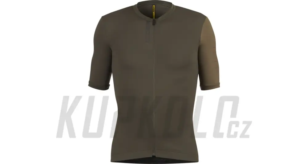 Tovární Cena Pánský dres Mavic Essential krátký rukáv army green olive
