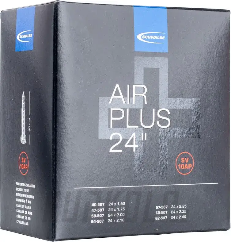 Tovární Cena Dětská duše Schwalbe SV10AP Air Plus- Galuskový ventilek 24x1,5-2,4 507x40-62