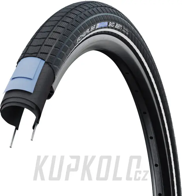 Plášť MTB Schwalbe Little Big Ben drát Kevlar guard reflexní pruh Nízká Cena