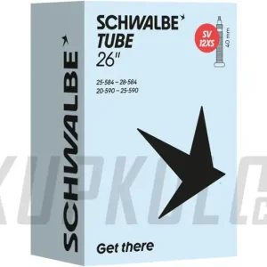 Duše MTB Schwalbe SV12B - 28/28-584/590 pro silniční a trenažerové pláště Značkový