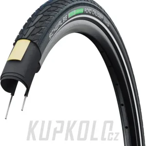 Autentický 27,5" Plášť Schwalbe Road Cruiser - drát, reflexní pruh