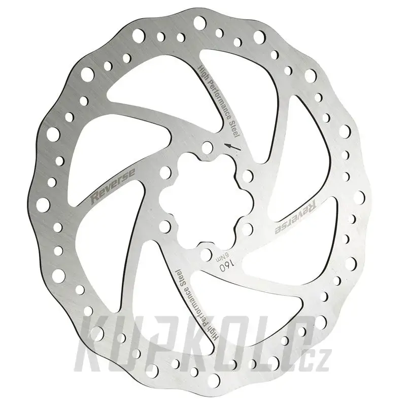 Brzdový kotouč, 6 děr, Reverse, Steel Hit Sezóny