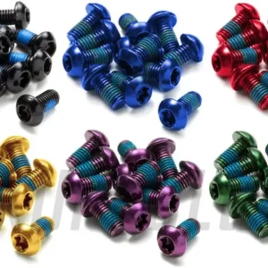 Sezónní Sleva Šrouby na kotouče Reverse Steel M5 x 10 mm, Torx 25, 12 ks
