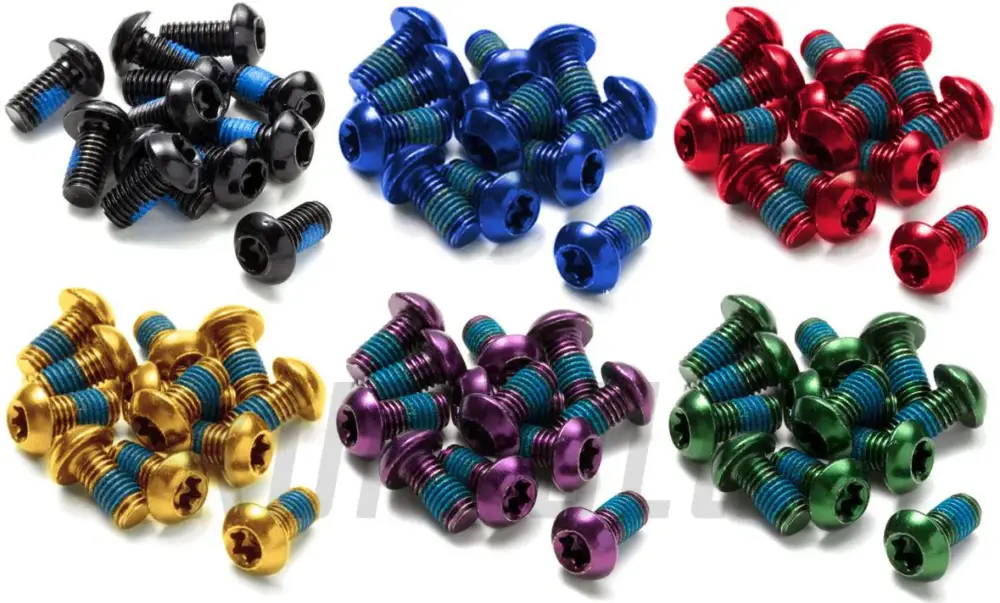Sezónní Sleva Šrouby na kotouče Reverse Steel M5 x 10 mm, Torx 25, 12 ks
