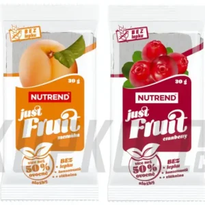 Nutrend Just Fruit energetická tyčinka,30g Aktuální