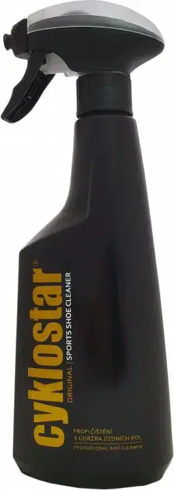 Super Cena Čistič bot a treter CYKLO STAR sports shoe cleaner, 500ml rozprašovač