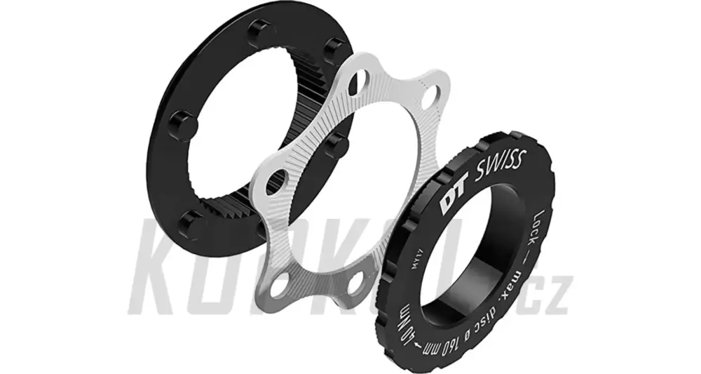 DT Swiss Adaptér Centerlock pro IS 6-děr Road - pro 140-160mm Bezpečná Platba