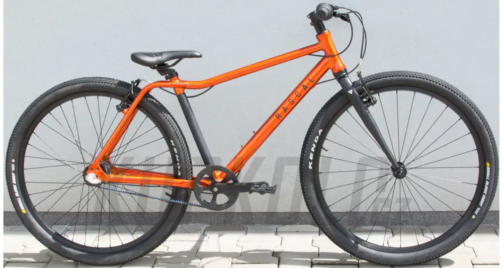 Dětské kolo Rascal 26" (BARVA: Flame) - řemen 7s Shimano Nexus Horká Nabídka