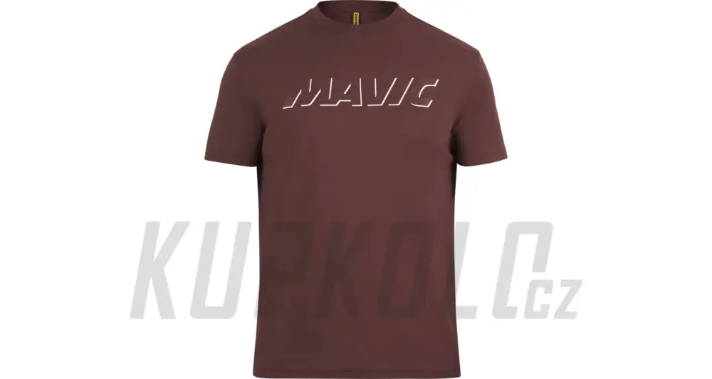 MAVIC TRIKO S KRÁTKÝM RUKÁVEM CORPORATE LOGO AUBERGINE CORDE Sezónní Sleva