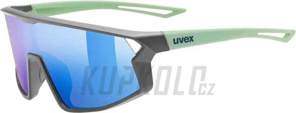 Dětské brýle Uvex Skyryse Junior Grey-Green Matt / Mirror Blue Akční Cena