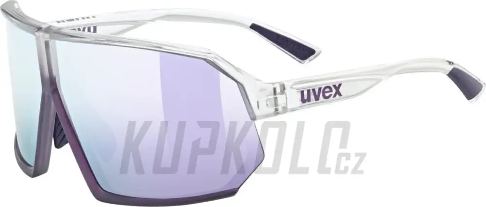 Akční Nabídka Sportovní brýle Uvex Sportstyle 237 clear-met purp/mir.lav