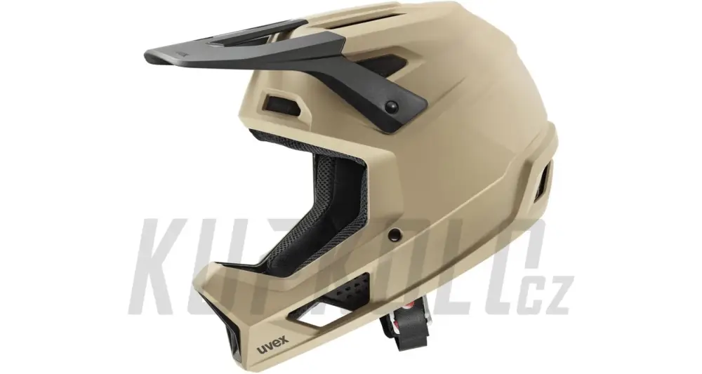 Dokud Zásoby Vydrží Helma Uvex Ravage Desert Black Matt