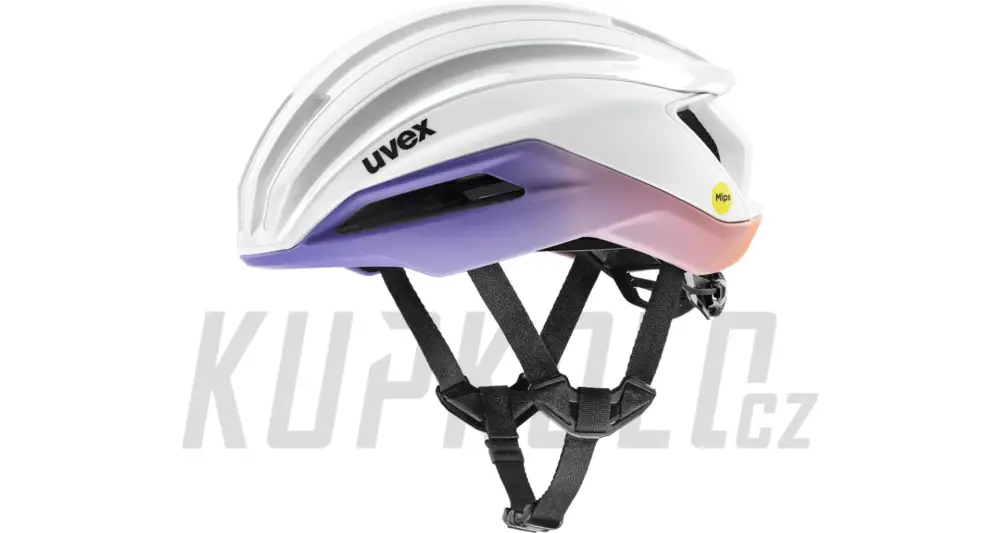 Zlevněný Helma Uvex Surge Aero MIPS White-Lila