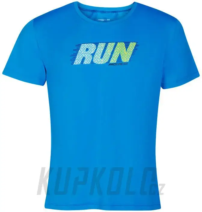 Ověřený Progress DEPORTE "RUN" pánské triko, modrá