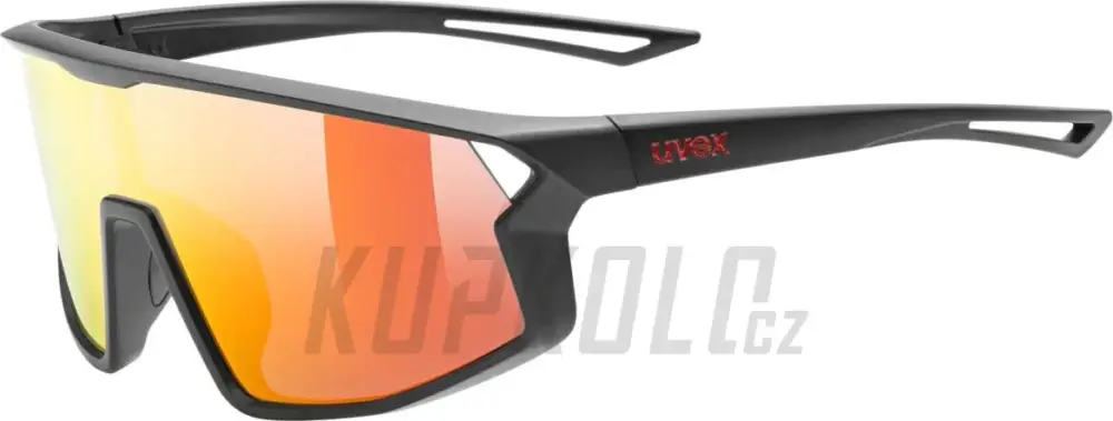 Speciální Cena UVEX BRÝLE SKYRISE JR. BLACK MATT/MIR.RED