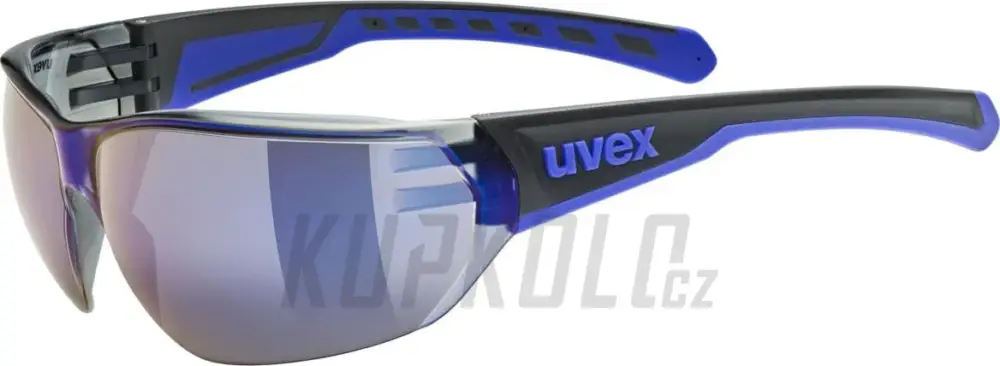 UVEX BRÝLE EQUATE BLACK-BLUE MATT / MIR.BLUE Expresní Doručení