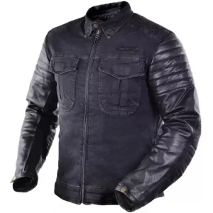 Bunda na motorku Trilobite Acid Scrambler black vel. S Sezónní Sleva