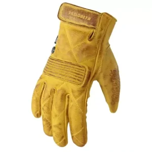 Rukavice na moto Trilobite Faster yellow vel. S Rychlé Dodání