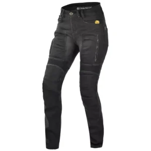 Cenový Hit Dámské kevlarové džíny na moto Trilobite Parado slim fit long black level 2 vel. 26