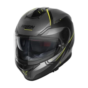 Nízká Cena Moto helma Nolan N80-8 Astute N-com Flat Lava GREY 25