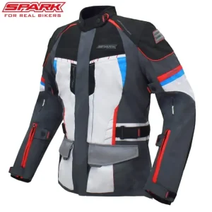 Hit Sezóny Dámská textilní moto bunda SPARK VIOLA Trikolor