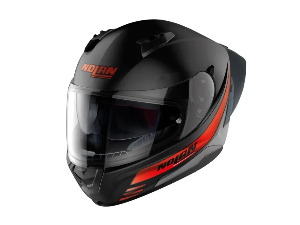 Moto helma Nolan N60-6 Sport Outset Flat Black 21 Vysoce Kvalitní