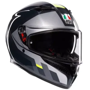 Výprodej AGV K3 E2206 MPLK SHADE GREY/YELLOW FLUO vel. XS