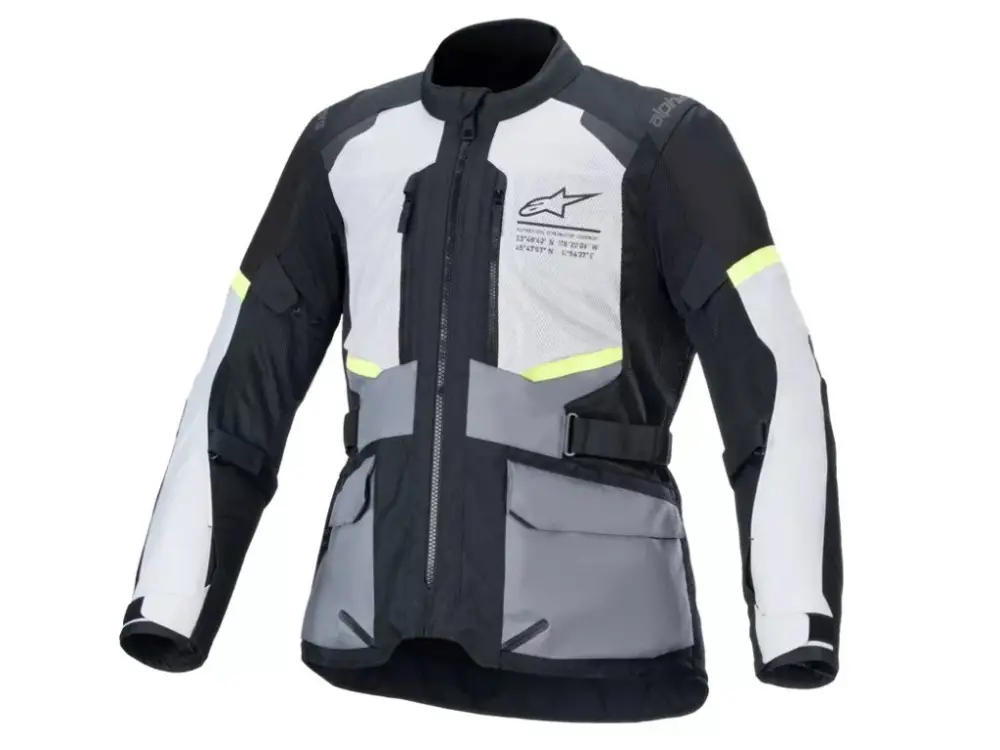 Alpinestars Andes Air Drystar ice grey/dark grey/black vel. 2XL Originální