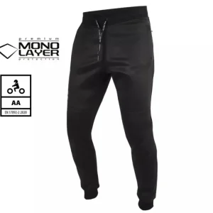 Vrácení Zdarma Trilobite Rovani monolayer men black riding sweatpants vel. S
