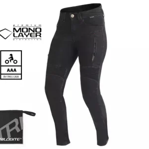 Horká Nabídka Trilobite Parado monolayer AAA slim fit ladies jeans long black vel. 26