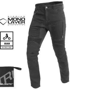 Trilobite Parado monolayer AAA slim fit men jeans black vel. 30 Cenově Výhodný