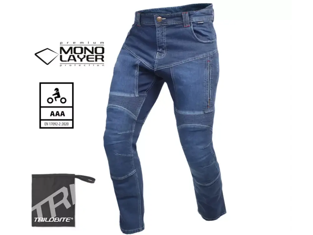 Dokud Zásoby Vydrží Trilobite Parado monolayer AAA slim fit men jeans long blue vel. 30