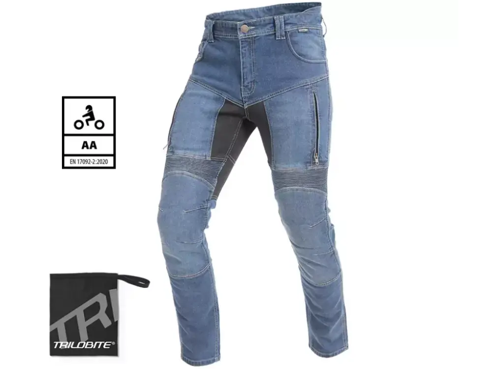 Nejlepší Cena Trilobite Parado skinny fit men jeans blue level 2 vel. 30