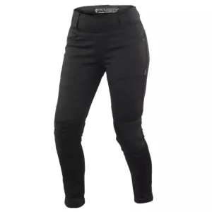 Cenově Výhodný Dámské legíny na motorku Trilobite Leggings black vel. 26