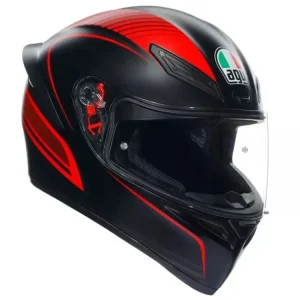 Kup Teď Helma na moto AGV K1S WARMUP MATT BLACK/RED vel. XS