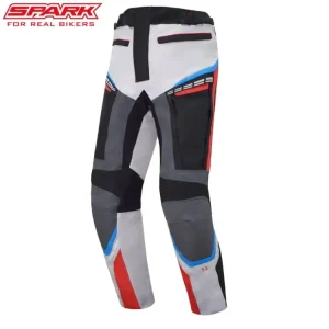 Pánské textilní moto kalhoty SPARK AVENGER EVO, Trikolor Vrácení Zdarma