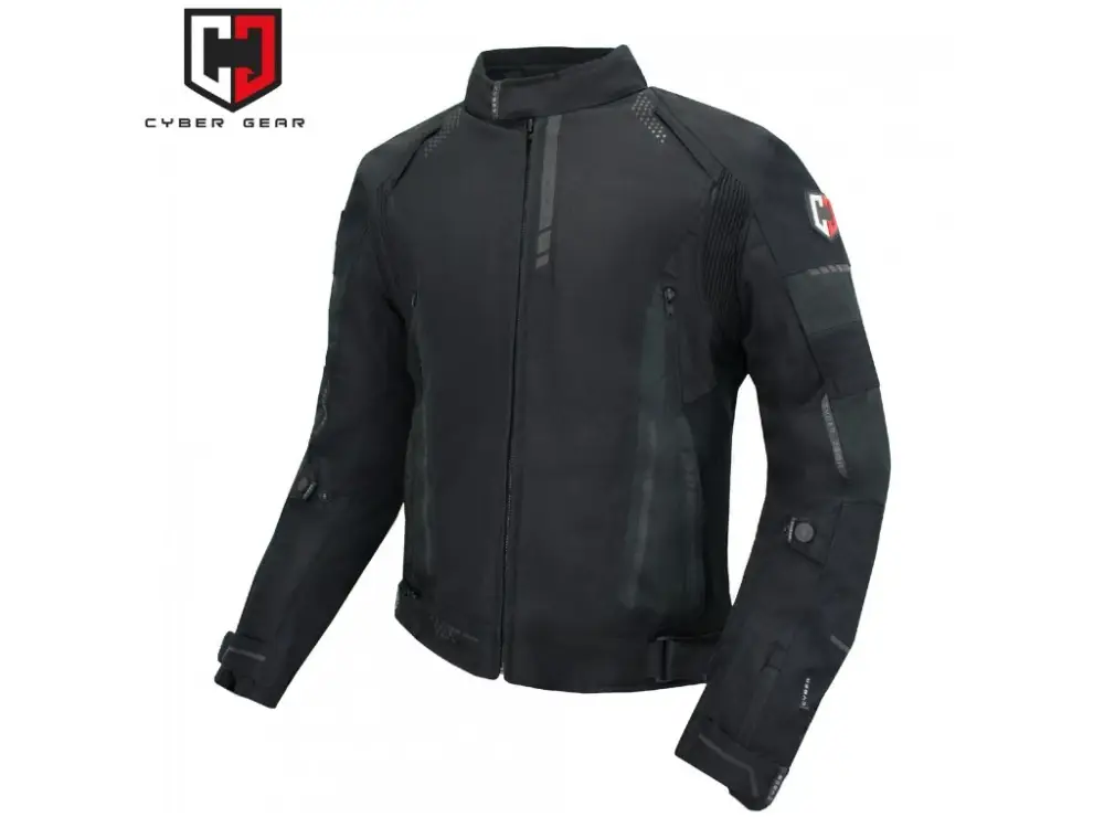 Pánská textilní moto bunda CYBER GEAR DELTA, černá Originální