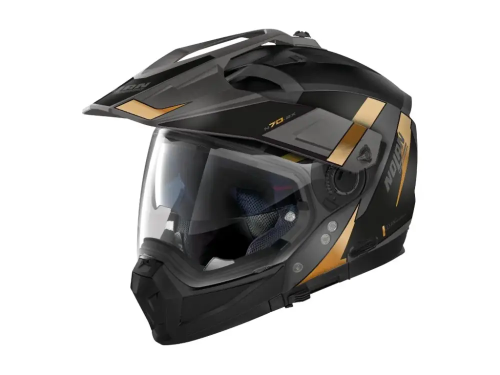 Moto helma Nolan N70-2 X 06 Skyfall N-Com Flat Lava Grey 59 Nejlepší Volba