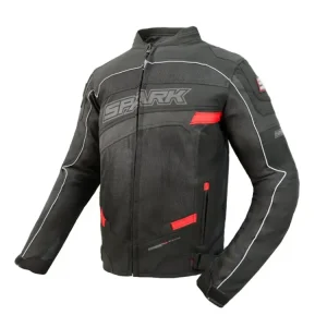 Sezónní Sleva Pánská textilní moto bunda SPARK MONTAUK, blk