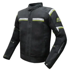 Horká Nabídka Pánská textilní moto bunda SPARK BREEZE, fluo