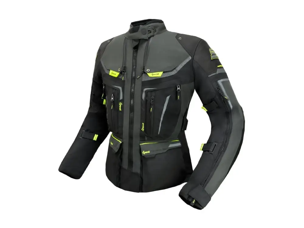 Dámská textilní moto bunda SPARK NEVADA LADY, fluo Nízká Cena